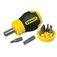 thumbnail image 1 of Stanley Hand Tools Stubby Screwdriver - Non Ratchet, 1 of 2