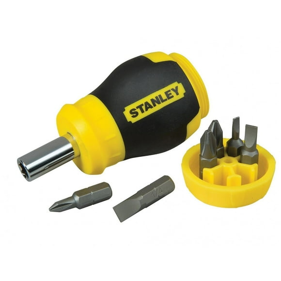 Stanley Outils à Main Tournevis Stubby - Sans Cliquet