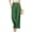Green, variant on Delayuji Women's Wide Leg Pants Printed Summer Casual Palazzo Pants Drawstring Loose Fashion with Button High Elastic Waisted Pants Trousers With Pockets