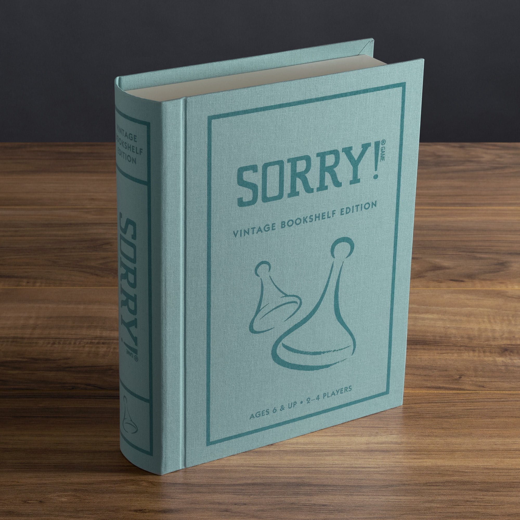 WS Game Company Sorry! Vintage Bookshelf Edition Board Game, Ages 6+