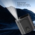 thumbnail image 3 of Ventilador de Cinturón Portátil, Fulte de Aire Fuerte Portable De 10000 Mah Linterta de Ventilador de Cinturas para Acampar Al Aire Libre de Trabajo, 3 of 7