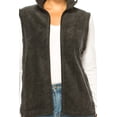 thumbnail image 4 of Women's Lightweight Polar Fleece Vest with Zip Closure and Front Pockets, 4 of 7