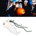 thumbnail image 1 of Decoración De Fantasmas De Halloween, Mini Muñeca Fantasma De Fibra Espeluznante De Algodón Decorativa Ligera Hecha A Mano Con Pergamino Inglés Para Jardín Para Fiesta, 1 of 7