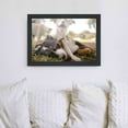 thumbnail image 5 of 13x6 Frame Black Real Wood Picture Frame Width 1.25 inches | Interior Frame Depth 0.5 inches |, 5 of 8