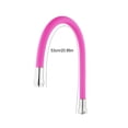 thumbnail image 3 of Advancent Grifo para fregadero de cocina, Gel de sílice, rotación en cualquier dirección, mezclador de agua duradero en frío y caliente, equipo de Juegos de accesorios de baño rosa Advancent HA012466-02B, 3 of 6