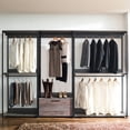 thumbnail image 2 of 2x Thicker Edgebanding Solid Wood | Modular Walk - in Closet for Customizable Storage | Wear - resistant and Flexible Arrangement, 2 of 2
