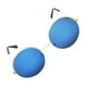 thumbnail image 2 of Jumpingount Gafas de sol Gafas de sol Marco de metal de forma redonda multifuncional Estilo novedoso de moda para hombre Mujer Dorado, azul Type3 NO3 Jumpingount AP009399-03, 2 of 6