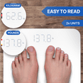 thumbnail image 6 of INEVIFIT Bathroom Scale, Highly Accurate Digital Bathroom Body Scale, Measures Weight up to 400 lbs. Includes a 5-Year Warranty - White, 6 of 6