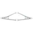 thumbnail image 3 of Tusk Mohawk Extreme Duty High Clearance Lower A-Arms Silver with Bushing Hardware & Ball Joints For POLARIS RZR XP Turbo FOX Edition 2018, 3 of 6