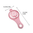 thumbnail image 2 of Tunhigl 2-in-1 Egg Opener and Beater Tool - Stainless Steel Egg Separator & Cracker for Efficient Cooking - Mess-Free Kitchen Gadget for Bakers & Chefs Pink, 2 of 4