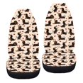 thumbnail image 6 of ZIATUBLE Dachshund Heart Pattern Car Seat Covers for Women 2 Pcs Easy to Install Front Seat Covers for Cars Universal Fit Cars Sedan SUV Auto Interior Seat Protector Car Decoration Accessories, 6 of 7
