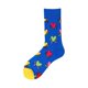 thumbnail image 1 of Calcetines de algodón peinado para hombre, medias con estampado divertido, Rana, hamburguesa loca, salmón, maíz, aguacate, pájaro, regalo de Navidad, novedad, 1 of 4
