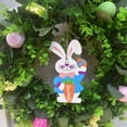 thumbnail image 4 of Ganfancp Pascua Imitación Guirnalda Puerta Decoración Dorada Doxwood 1 Corona, 4 of 7