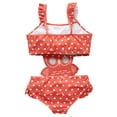 thumbnail image 6 of GYRATEDREAM Kids Toddler Girls Swimsuit Swimming Costume One-Piece Bathing Suit 4-5T - Whale, 6 of 9