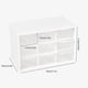 thumbnail image 5 of Bearachild Caja de almacenamiento a prueba de polvo Ins Cajas transparentes de plástico Papelería Joyas Cosméticos Organizador Maquillaje Cubiertas para muebles de jardín, 5 of 6