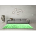 thumbnail image 3 of Ahgly Company Indoor Rectangle Abstract Emerald Green Contemporary Area Rugs, 2' x 4', 3 of 4