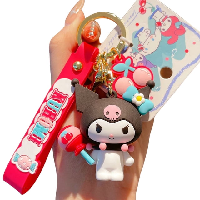 Llavero Kuromi Cherry Original Sanrio