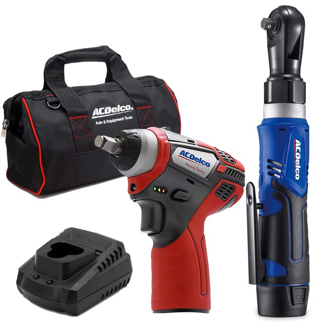 Kit de herramientas ACDelco ARW1209-K14 serie G12 inalámbrico de iones de litio de 12 V