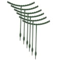 thumbnail image 1 of 10 Pack Plant Support Plant Stakes, Plastic Half Round Plant Support, 1 of 5