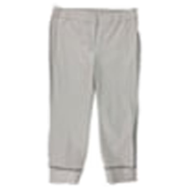 Pantalones casuales con ribete para mujer Alfani Beige 16