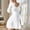 *White, variant on ClodeEU Womens V-Neck Stretch Mini Dress with Bell Sleeve,Casual Slim Fit Dress White,Womens Plus S