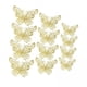 thumbnail image 1 of Decoración de pared con mariposas,Calcomanías de mariposas huecas en 3D para decorar paredes de fiestas,Calcomanías de pared con mariposas 3D para decorar la habitación,regalo de, 1 of 8