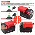 thumbnail image 5 of For Power Wheel Adapter For Milwaukee 18V Battery DIY Connector Dock w/Fuse Wire, 5 of 14