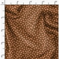 thumbnail image 2 of Soimoi Brown Poly Georgette Fabric Shells Ocean Printed Fabric 1 Yard 42 Inch Wide, 2 of 6