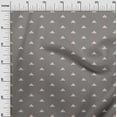 thumbnail image 2 of oneOone Rayon Light Gray Fabric Triangle Geometric Sewing Crafts Projects Fabric Prints By Yards 56 Inches Wide, 2 of 5