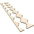 thumbnail image 6 of Ekena Millwork 47"H x 3/8"T Gypsum Adjustable Wood Decorative Slat Wall Panel Kit, Birch (contains 14 Slats + 1 Straight Edge Starter Slat), 6 of 16