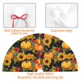 thumbnail image 4 of Yiaed Pumpkins And Sunflowers3 Print Christmas Tree Skirt , Tree SkirtsTree Mat for Christmas Winter Holiday Indoor Decorations-36", 4 of 7