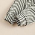 thumbnail image 5 of HCNTES Baby Boy Winter Clothes Toddler Baby Boy Clothes 6M 12M 18M 24M 1T 2T 3T Winter Outfits Contrast Color Long Sleeve Pocket Sweatshirt + Stripes Pants Sets, 5 of 5