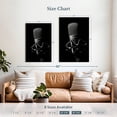 thumbnail image 4 of Elephant Stock Studio Microphone Wall Art - Vertical Canvas Wall Art - Living Room Wall Decor - Music Canvas - Black And Silver Decor - 30" x 45", 4 of 8