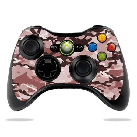 MightySkins Skin Compatible With Microsoft Xbox 360 Controller Case wrap cover sticker skins Brown Camo