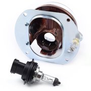 CROSSDESIGN Front Fog Lights Fit for Mercedes Benz W204 C260 C300 AMG C-Class Sedan 2006-2014
