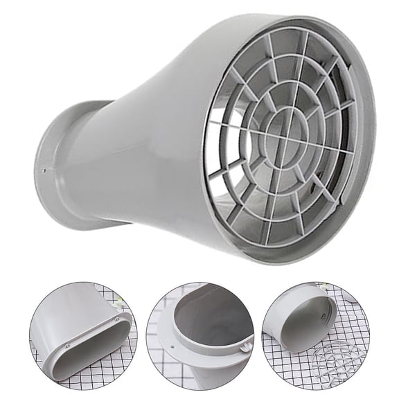 Portable Air Conditioner Exhaust Adapter with Protective Mesh,Universal Flat Connector for Window Ventilation Systems