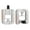 Silver, variant on JZROCKER Folding Bike Pedals Mountain Bike Pedals NonSlip Bicycles Flat Pedals