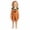 Orange, variant on Shadoumai Halloween Romper Pumpkin Face Strappy Romper For Girls, Casual Cute Jumpsuit For Halloween Party Daily Clothes Romper