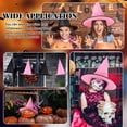 thumbnail image 4 of Accesorios para disfraz de bruja de Halloween Shine, 12 unidades con cuerda, 4 of 7