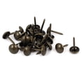 thumbnail image 2 of Unique Bargains Leather Sofa Round Head Upholstery Tack Nail Black Bronze Tone 8mm x 15mm 25pcs, 2 of 5