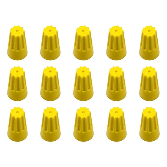 Masteelf  100 PCS Quick Joint Screw Wire Crimp Connector Connectors Yellow