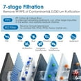 thumbnail image 2 of Système RO 600 GPD, Filtre à Eau par Osmose Inverse Sans Réservoir sous l'Évier, 2:1 Haute Pureté pour Égoutter, Certifié NSF/FC/SGS, Rappel Intelligent pour Robinet, Réduit TDS/PFOA/PFOS, 2 of 7