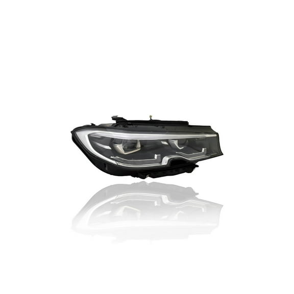 Headlight Assembly - Compatible/Replacement for '19-22 BMW 3-Series Sedan 330i/m340i/xDrive - LED With Adaptive Light, Without Shadow Line - Right Hand - Passenger - 63118496160