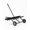 Black | 40 inches, variant on Garvee Tow-Behind Lawn Dethatcher Rake Adjustable 40-60 Inch Width, 20-24 Spring Steel Tines Heavy Duty Pull Behind for ATV Mower Tractor – Black Orange