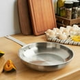 thumbnail image 5 of Koch Systeme CS 8 inch Stainless Steel Frying Pan, Small Skillets with Stay-Cool Handle, Induction Compatible, Dishwasher Safe, Oven Safe, 5 of 9