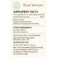 thumbnail image 6 of HerbEra Blue Vervain Tincture, Herbal Dietary Supplement for Stress Support, Blue Vervain (Verbena hastata) Dried Herb Extract, Natural, Alcohol Tincture, Drops 2 oz, 6 of 7