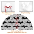 thumbnail image 4 of Pofeuu Bat Print Christmas Tree Skirt, Merry Christmas Skirt Xmas Tree Ornaments for Xmas Holiday Party Decorations-36", 4 of 7
