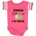 thumbnail image 3 of Inktastic My Grandma Is My Valentine Boys or Girls Baby Bodysuit, 3 of 5