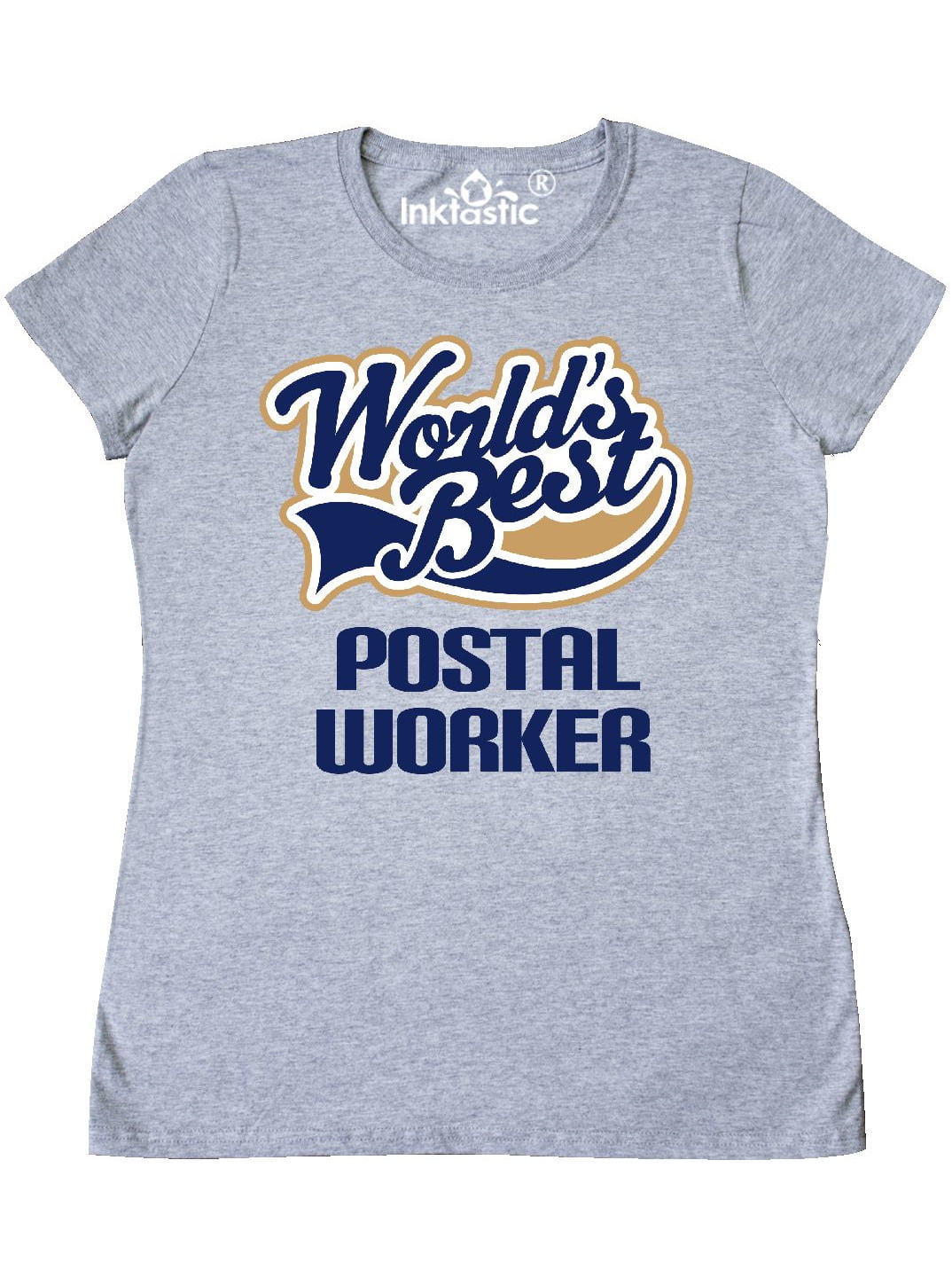 INKtastic - Postal Worker (Gift Idea) Women's T-Shirt - Walmart.com ...