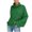 Green, variant on Aoochasliy Womens Sweaters Pullover Clearance Trendy Solid Color High Neck Knitted Sweater Loose